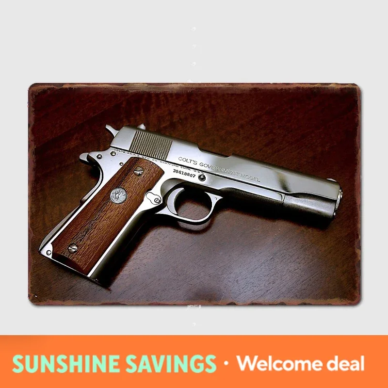 Home Cinema Room Design - 2026 Colt 1911 Classic Design Metal