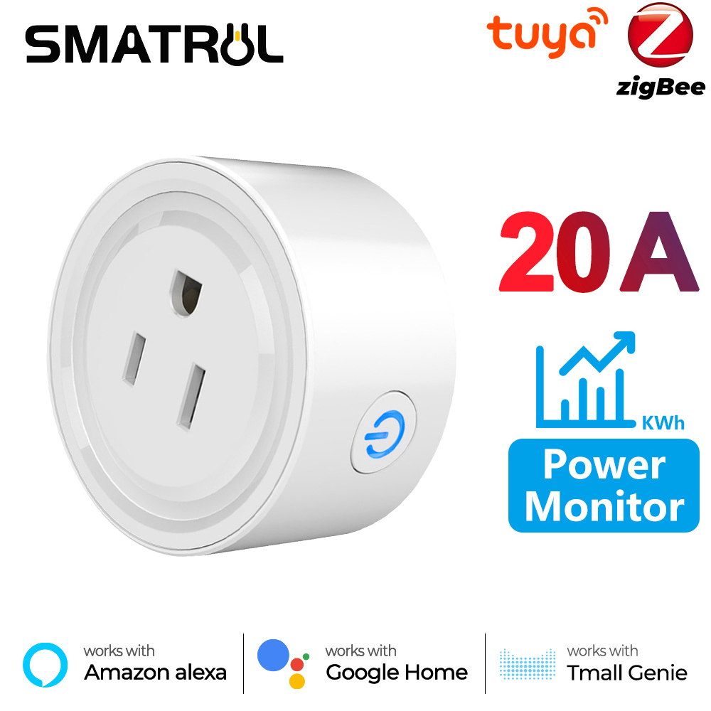 Home Cinema Alexa - Power Monitor 20A 16A Tuya Smart