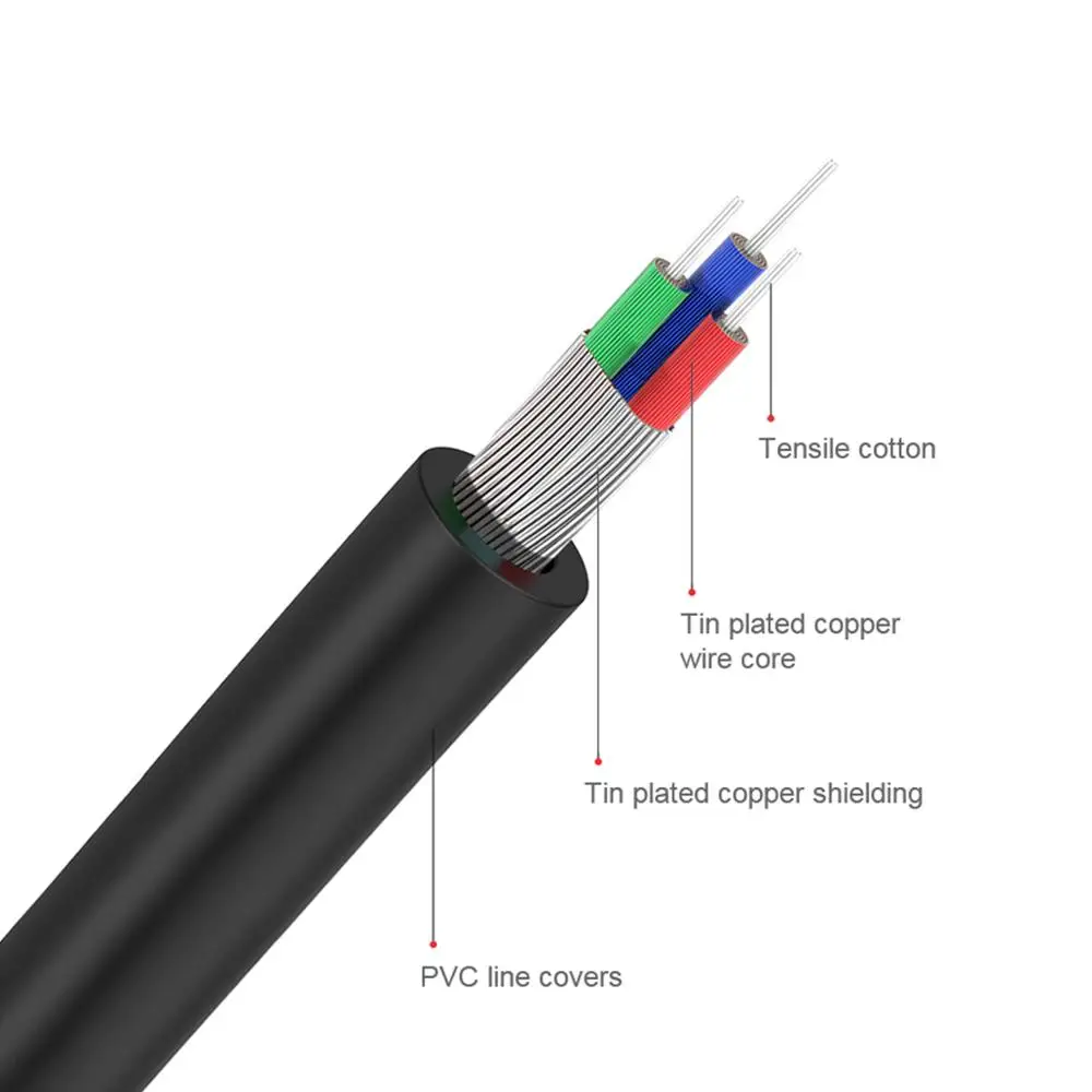 QGeeM RCA Cable 2RCA to 3.5 Au - đánh giá và giá Home Cinema Subwoofer