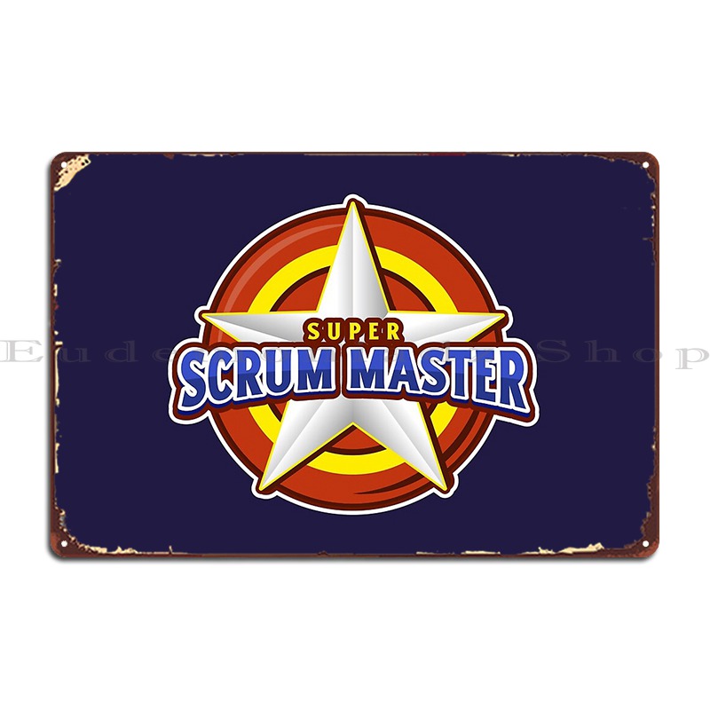 Super Scrum Master Metal Sign  - đánh giá và giá Home Cinema Design