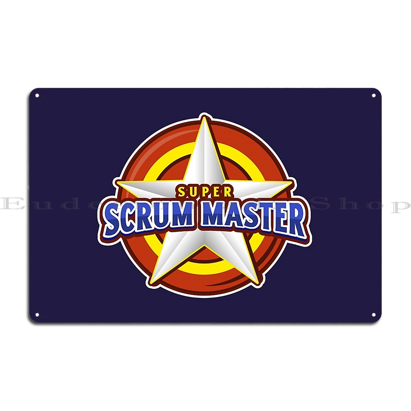 Super Scrum Master Metal Sign  - đánh giá và giá Home Cinema Design