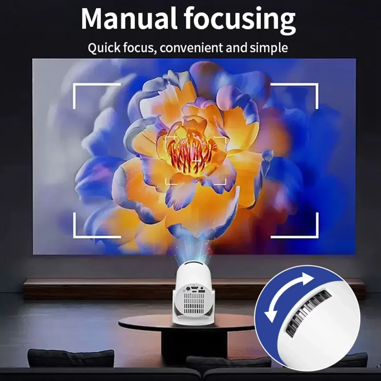New SmartProjector Mini HY300  - đánh giá và giá Video Home Cinema