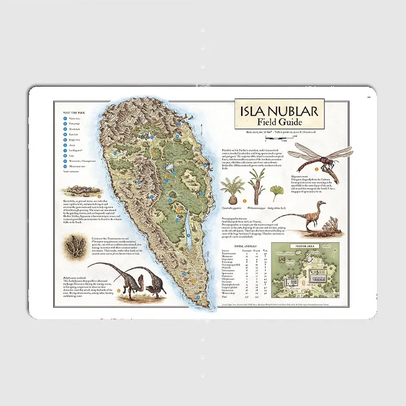 Isla Nublar Field Guide - Jura - đánh giá và giá Home Cinema Guide