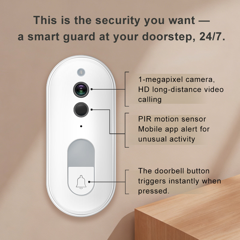Tuya Smart Video Doorbell Wire - đánh giá và giá Home Cinema Alexa