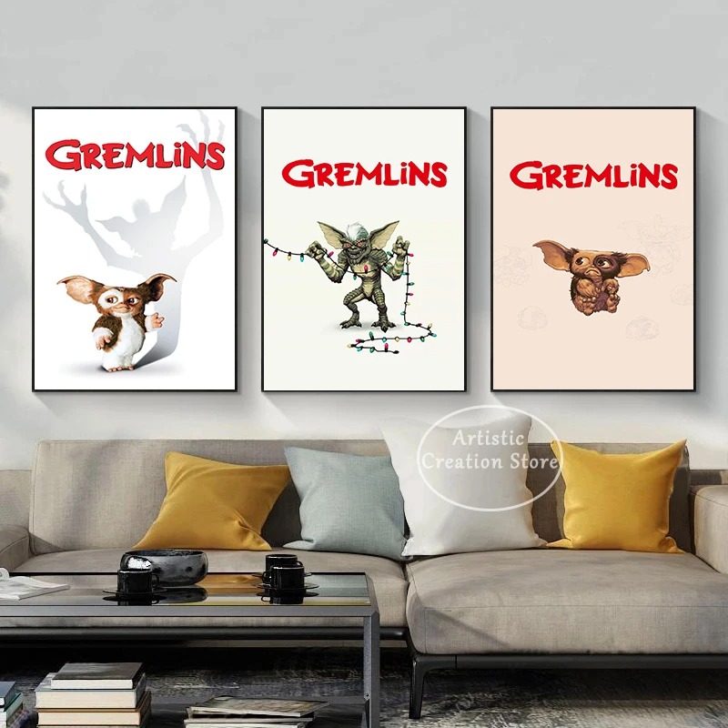 Classic Movie Gremlins Poster  - đánh giá và giá Home Cinema Design