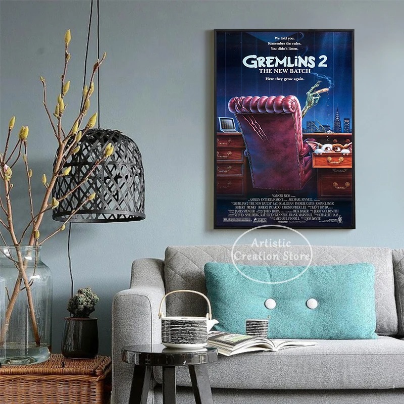 Classic Movie Gremlins Poster  - đánh giá và giá Home Cinema Design
