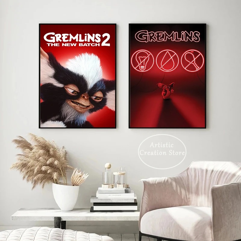 Classic Movie Gremlins Poster  - đánh giá và giá Home Cinema Design