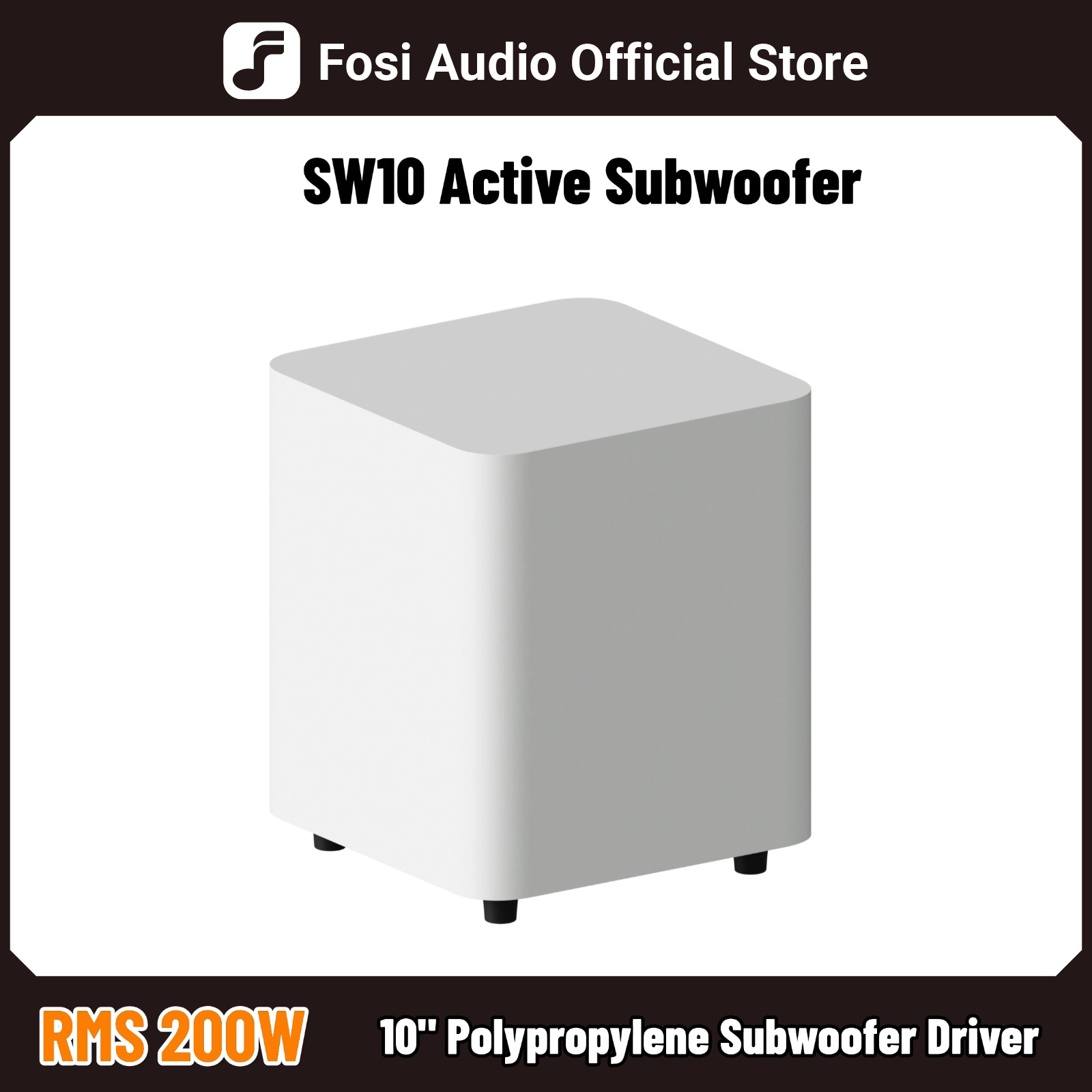 Fosi Audio SW10 Active Subwoof - đánh giá và giá Home Cinema Subwoofer