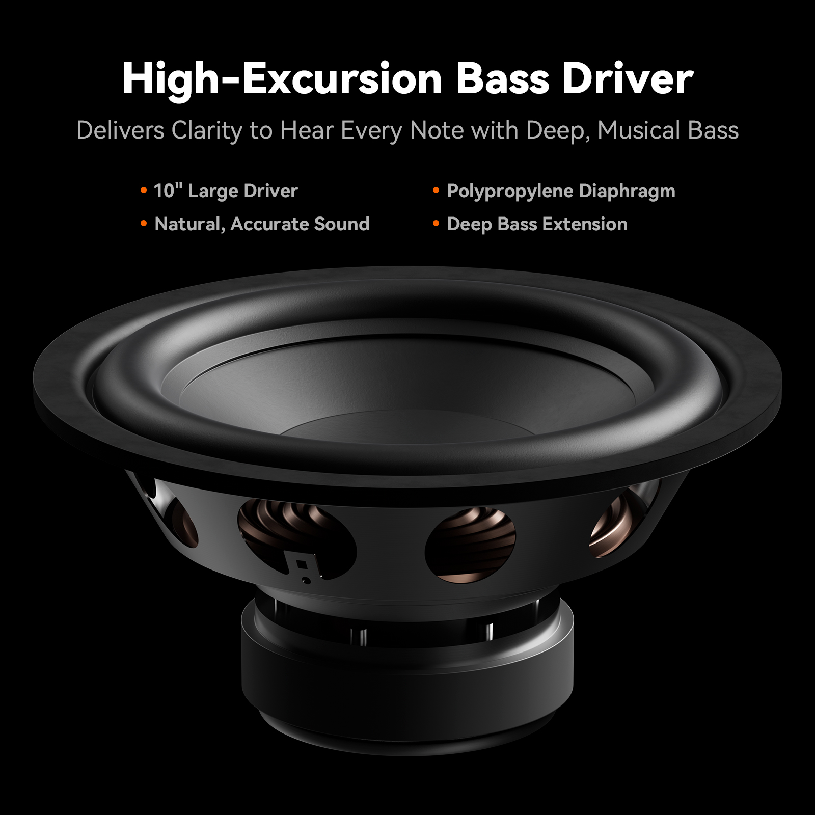 Fosi Audio SW10 Active Subwoof - đánh giá và giá Home Cinema Subwoofer