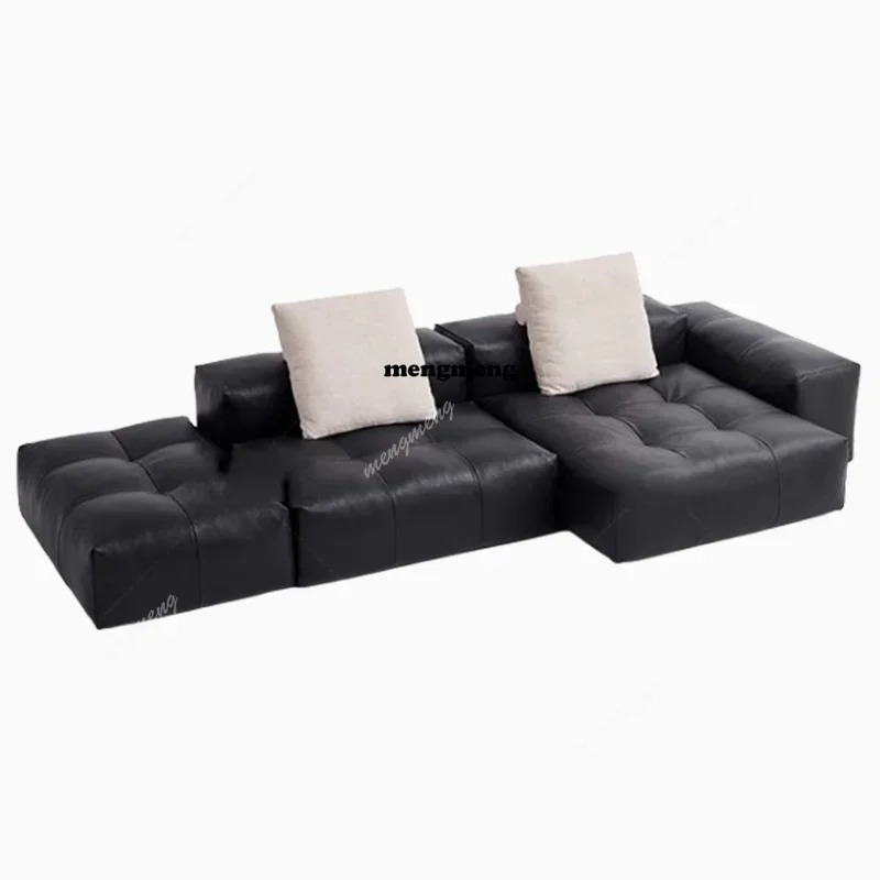 Nordic Leather Compressed Sofa - đánh giá và giá Home Cinema Room Design