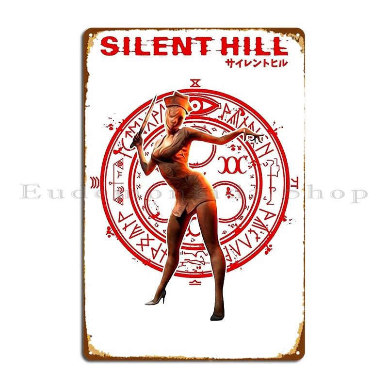 Silent Hill Nurse Metal Sign P - đánh giá và giá Home Cinema Design