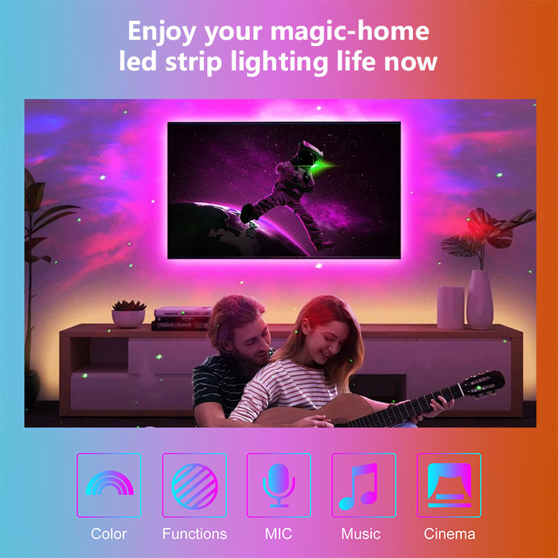 STTL Smart TV LED Strip Light  - đánh giá và giá Ambient Light Strip Tv