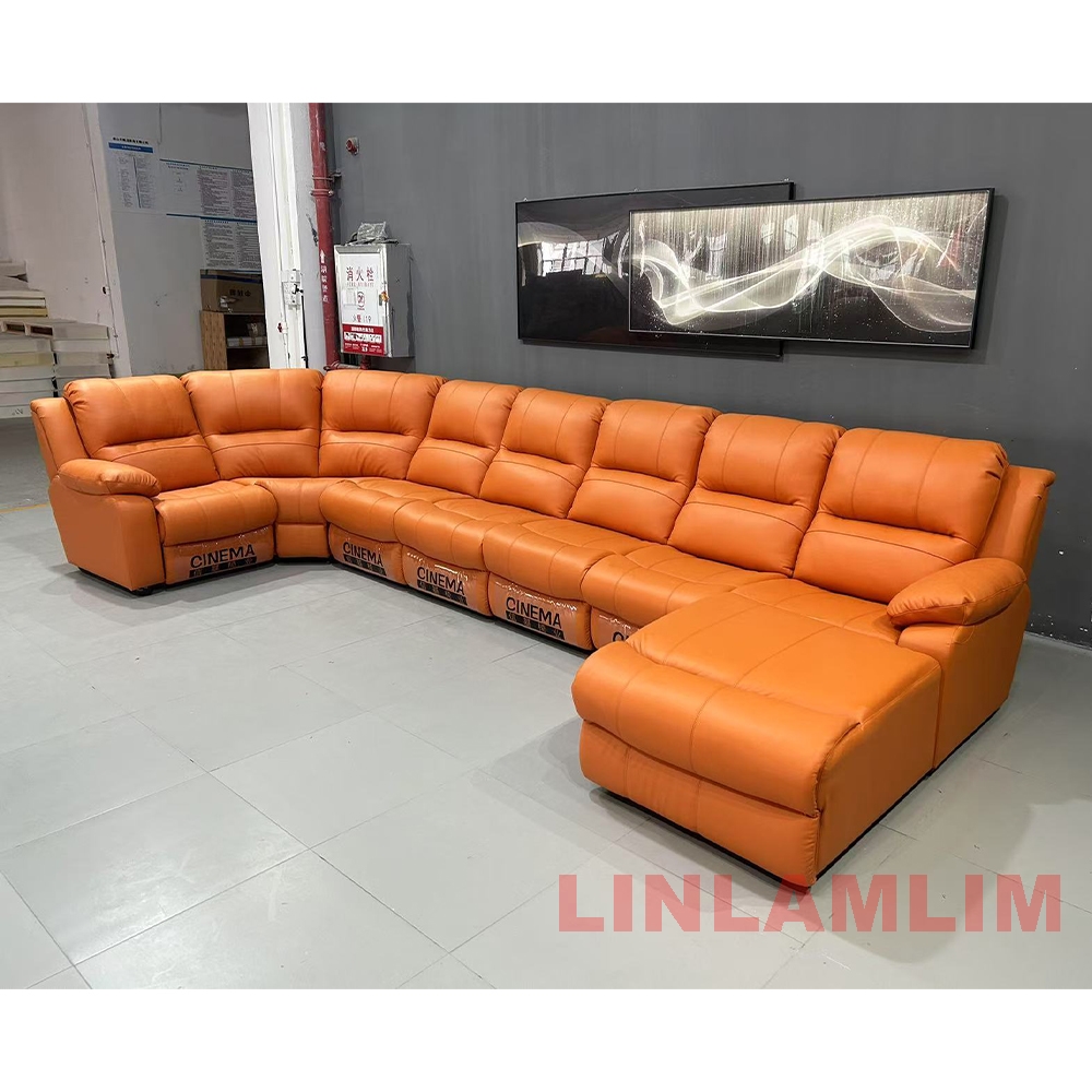 Luxury Oversized Sectional Rec - đánh giá và giá Home Cinema Room