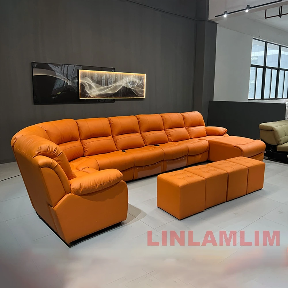 Luxury Oversized Sectional Rec - đánh giá và giá Home Cinema Room