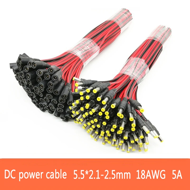 18 AWG Male Female Power DC Co - đánh giá và giá Ambient Light Strip Tv