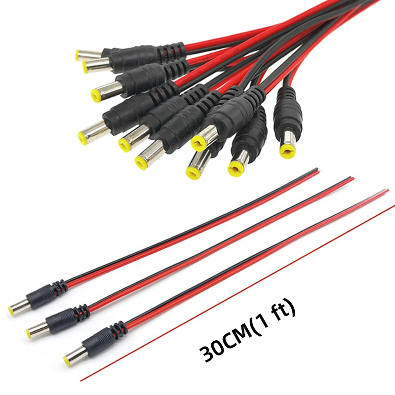 18 AWG 10pcs 5.5x2.1 mm Male F - đánh giá và giá Ambient Light Strip Tv