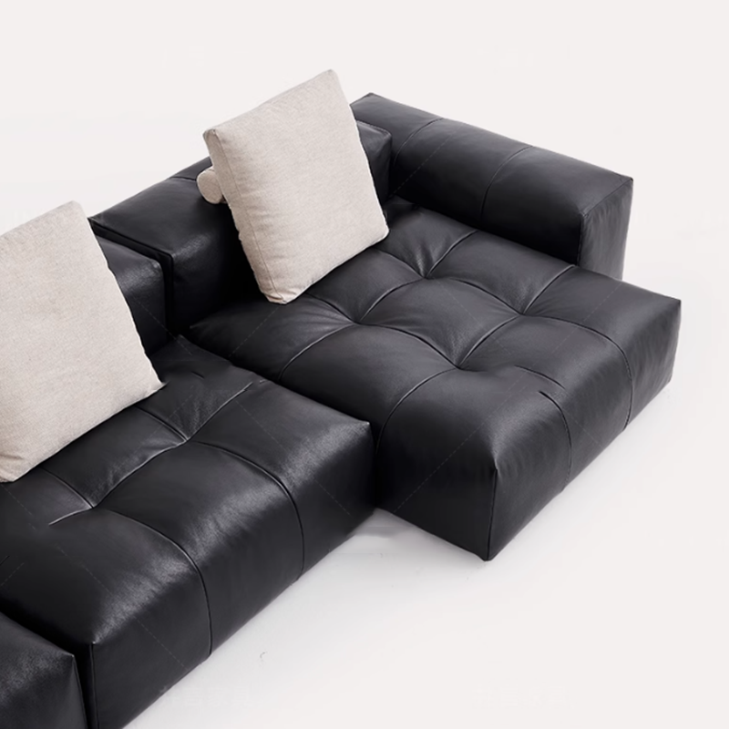 Nordic Leather Compressed Sofa - đánh giá và giá Home Cinema Room Design