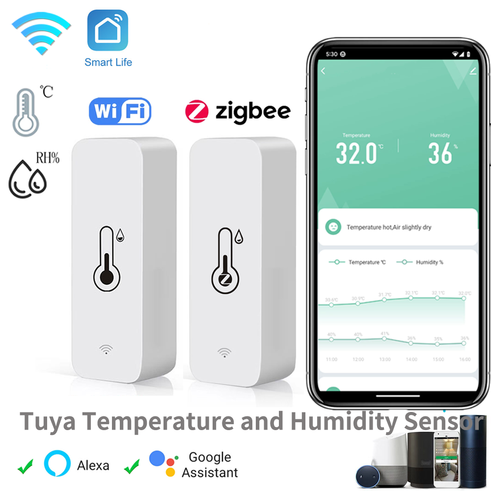 Tuya Zigbee WiFi Temperature A - đánh giá và giá Home Cinema Alexa