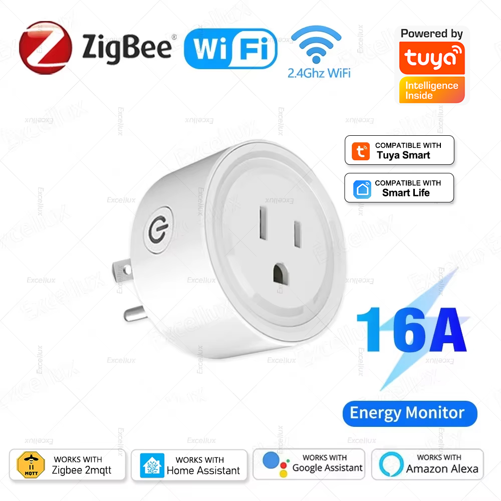 Tuya WiFi Or Zigbee Smart Sock - đánh giá và giá Home Cinema Alexa