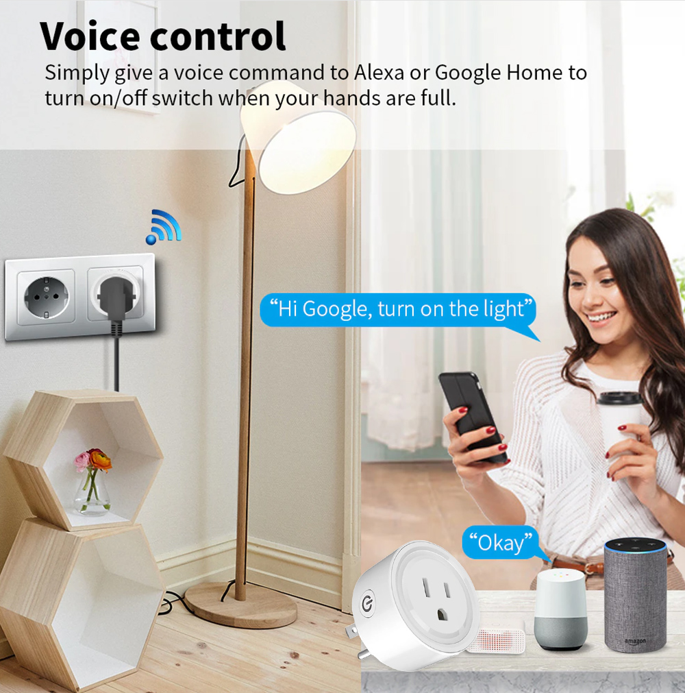 Tuya WiFi Or Zigbee Smart Sock - đánh giá và giá Home Cinema Alexa
