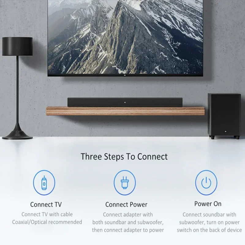 For Xiaomi TV Soundbar Cinema  - đánh giá và giá Home Cinema Subwoofer