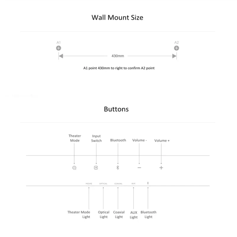 For Xiaomi TV Soundbar Cinema  - đánh giá và giá Home Cinema Subwoofer