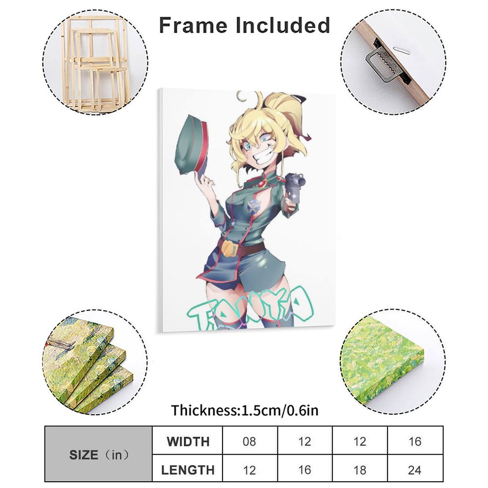 Saga Of Tanya The Evil Poster  - đánh giá và giá Home Cinema Design
