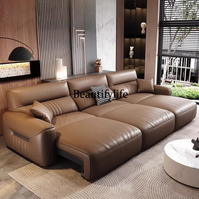 03 A68 Genuine Leather Living  - đánh giá và giá Home Cinema Room Design