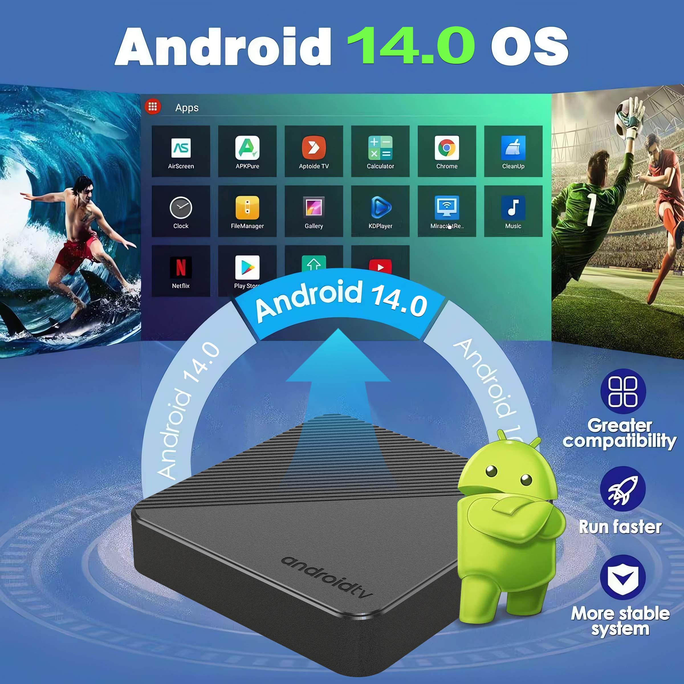Android14 TV Box Smart Home Th - đánh giá và giá Video Home Cinema