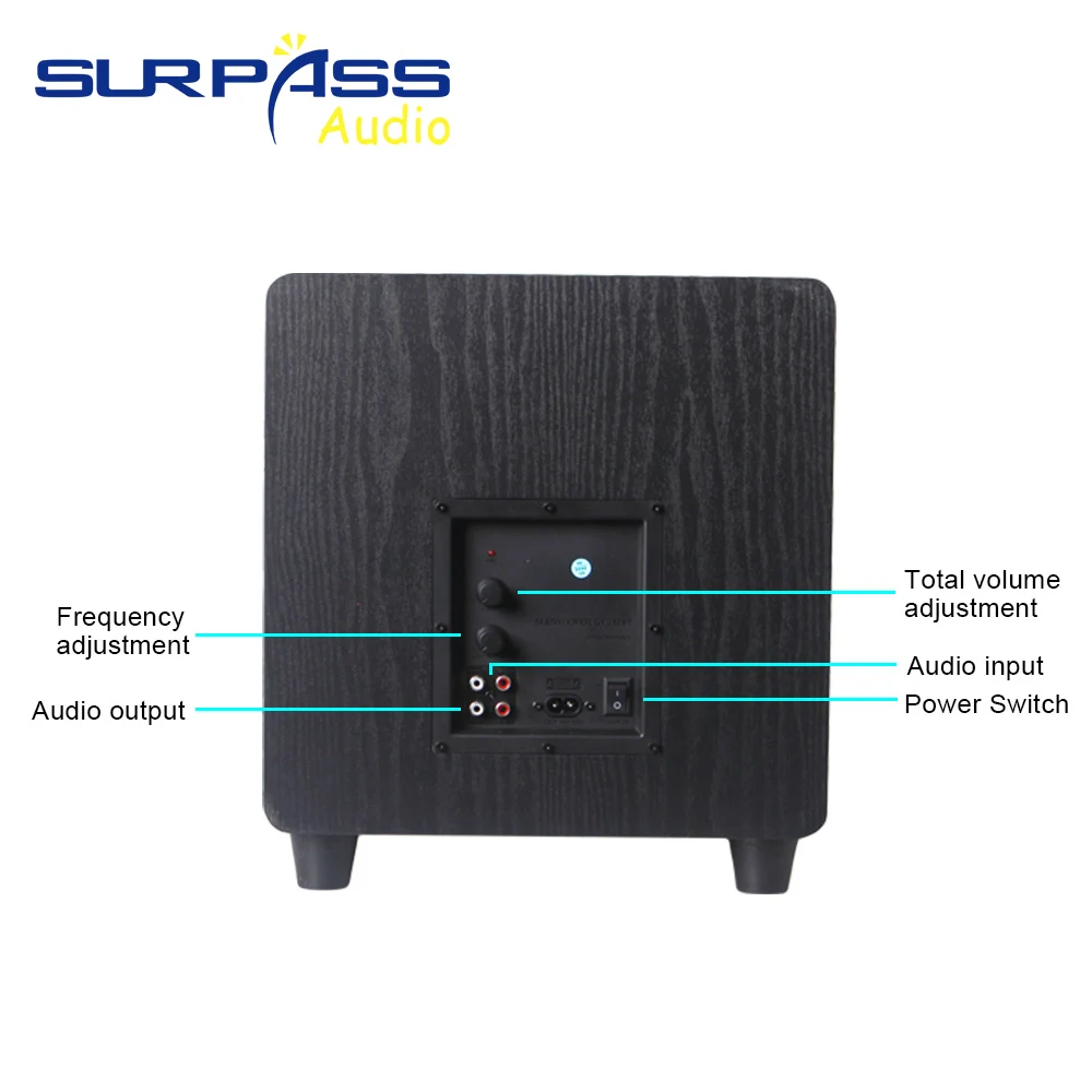 150W Công Suất Loa Siêu Trầm L - đánh giá và giá Home Cinema Subwoofer