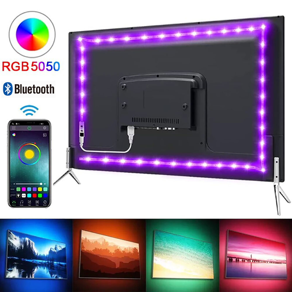 RGB Led Strip Light Bluetooth  - đánh giá và giá Ambient Light Strip Tv