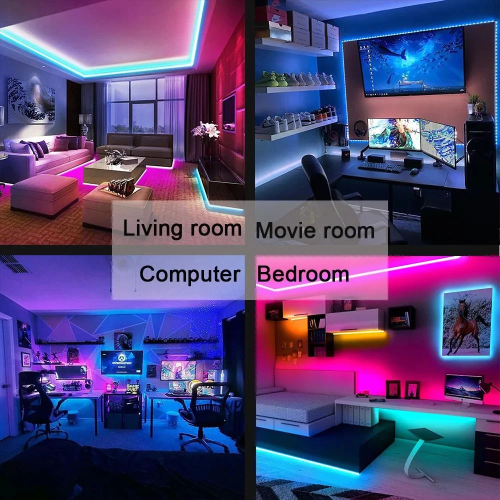RGB Led Strip Light Bluetooth  - đánh giá và giá Ambient Light Strip Tv