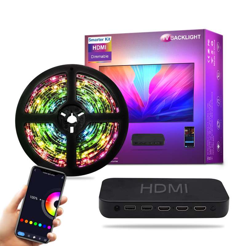 RGBIC Smart Ambient TV Light K - đánh giá và giá Ambient Light Strip Tv
